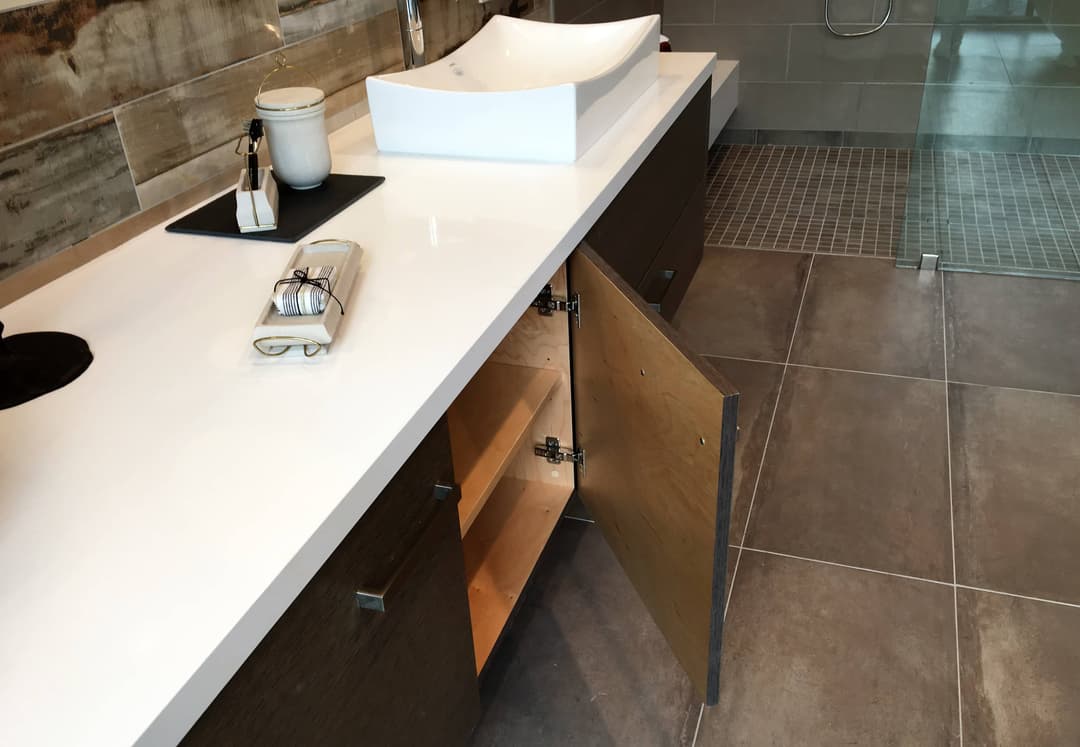 Home remodeling project with open layout and updated finishes